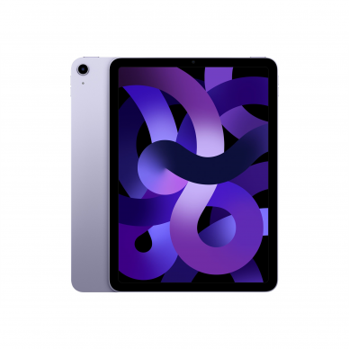 Apple | iPad Air 5th Gen | 10.9 " | Purple | Liquid Retina IPS LCD | 1640 x 2360 pixels | Apple M1 | 8 GB | 64 GB | Wi-Fi | Front camera | 12 MP | Rear camera | 12 MP | Bluetooth | 5.0 | iPadOS | 15.4 | Warranty 12 month(s) 7