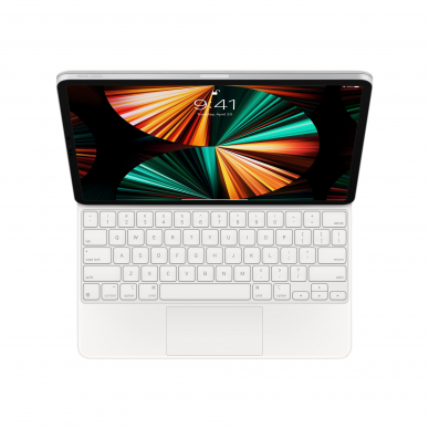 Apple | iPad | Magic Keyboard for Apple 12.9-inch iPad Pro (3rd - 6th gen) INT | White | Compact Keyboard | Wireless | EN | Smart Connector | Wireless connection 3