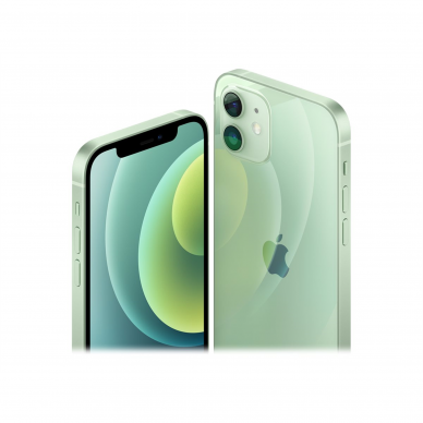 Apple | iPhone 12 | Green | 6.1 " | XDR OLED | Apple | A14 Bionic | Internal RAM 4 GB | 64 GB | Single SIM | Nano-SIM and eSIM | 3G | 4G | Main camera Dual 12+12 MP | Secondary camera 12 MP | iOS | 14 | 2815 mAh 9