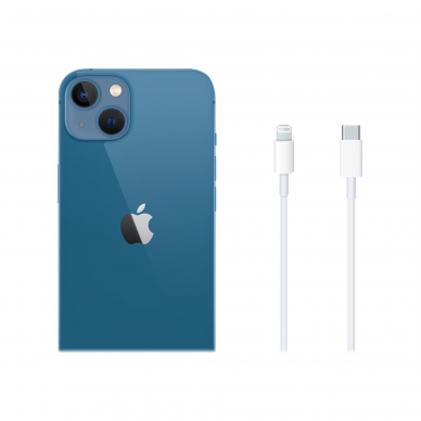 Apple | iPhone 13 | Blue | 6.1 " | Super Retina XDR OLED | Apple | A15 Bionic | Internal RAM 4 GB | 128 GB | Dual SIM | Nano-SIM | 3G | 4G | 5G | Main camera 12+12 MP | Secondary camera 12 MP | iOS | 15 | 3240 mAh 9