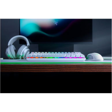 Razer | Huntsman Mini | Gaming keyboard | RGB LED light | US | Mercury White | Wired 5