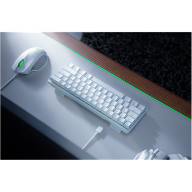 Razer | Huntsman Mini | Gaming keyboard | RGB LED light | US | Mercury White | Wired 7