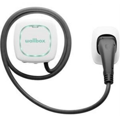 Wallbox | Pulsar Plus Electric Vehicle charger, 5 meter cable Type 2, 11kW, RCD(DC Leakage) + OCPP | 11 kW | Output | A | Wi-Fi, Bluetooth | 5 m | White 3